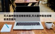 灭火器种类包括哪些类型,灭火器种类包括哪些类型图片