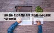 消防器材点检表图片高清,消防器材点检表图片高清大图