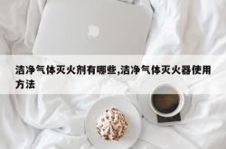 洁净气体灭火剂有哪些,洁净气体灭火器使用方法