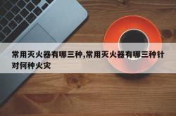 常用灭火器有哪三种,常用灭火器有哪三种针对何种火灾