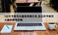 5公斤干粉灭火器有效期几年,五公斤干粉灭火器的使用步骤